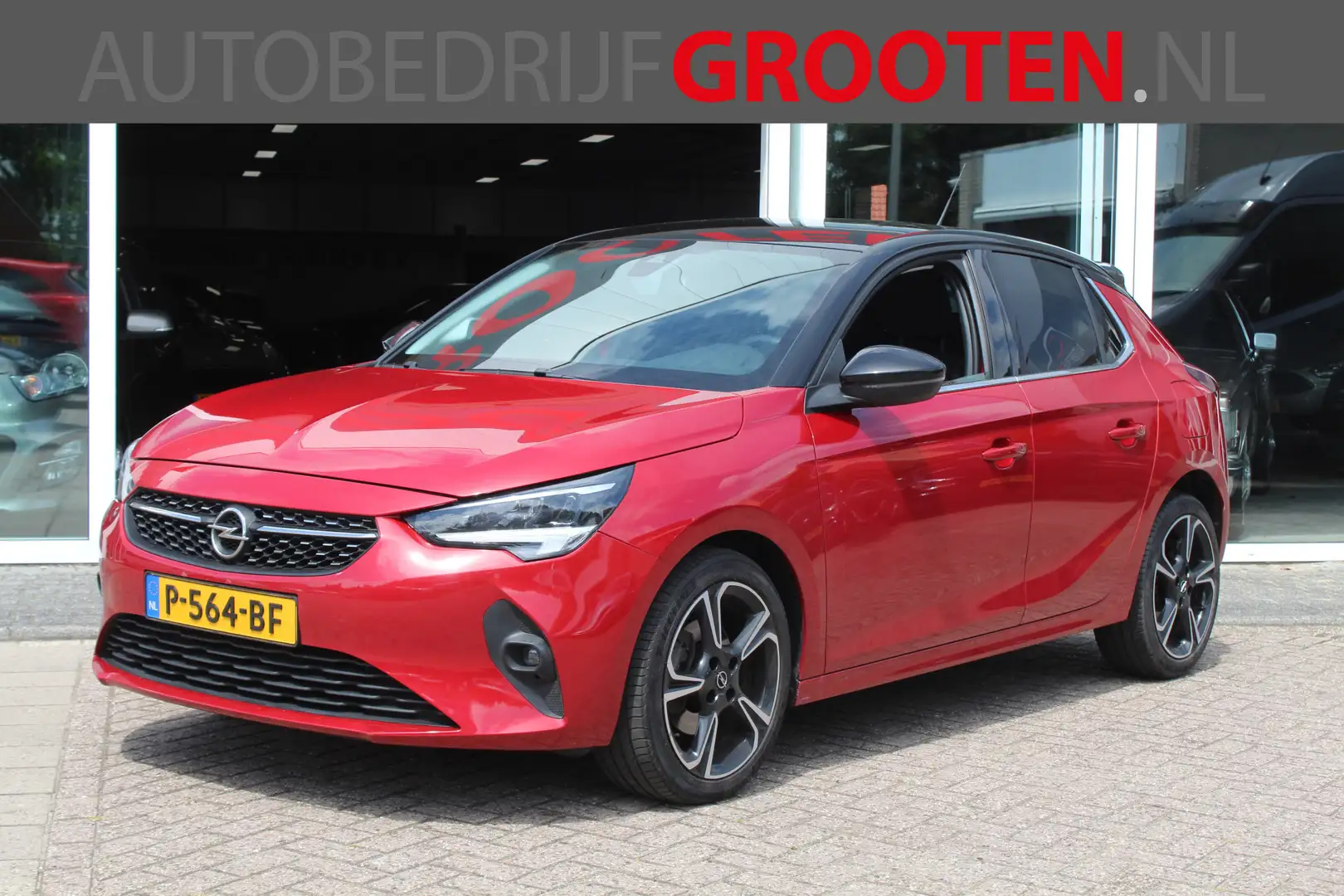 Opel Corsa 1.2 GS Line//Automaat!! Rood - 1