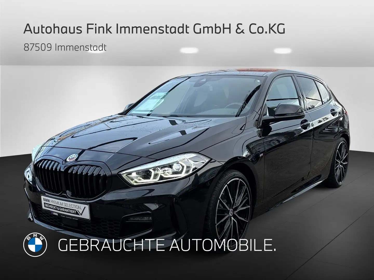 BMW 120 d xDrive M Sport HiFi DAB LED WLAN Tempomat Schwarz - 1
