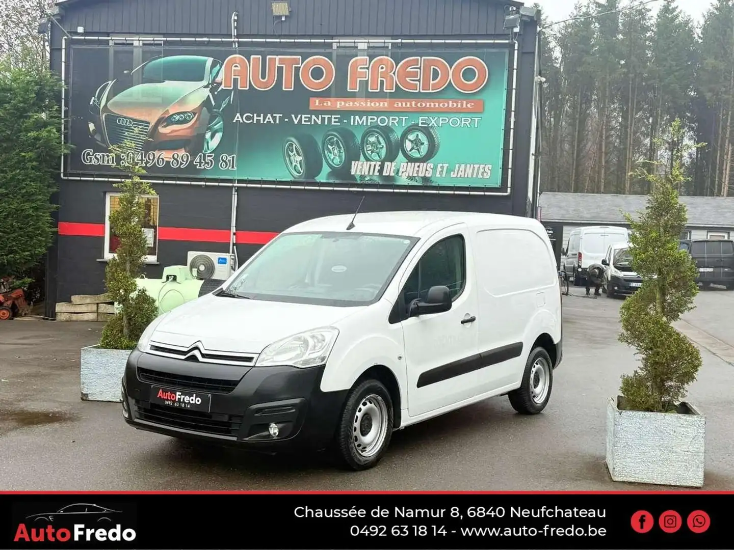 Citroen Berlingo 1.6 BlueHDi L1 * Gps * Tva * Garantie 1 an */* Weiß - 1