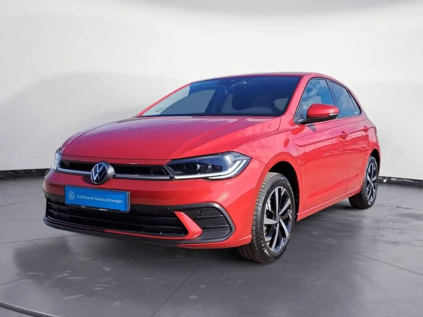 Volkswagen Polo 1.0 TSI DSG Navi ACC beats Virtual Keyless Rood - 2