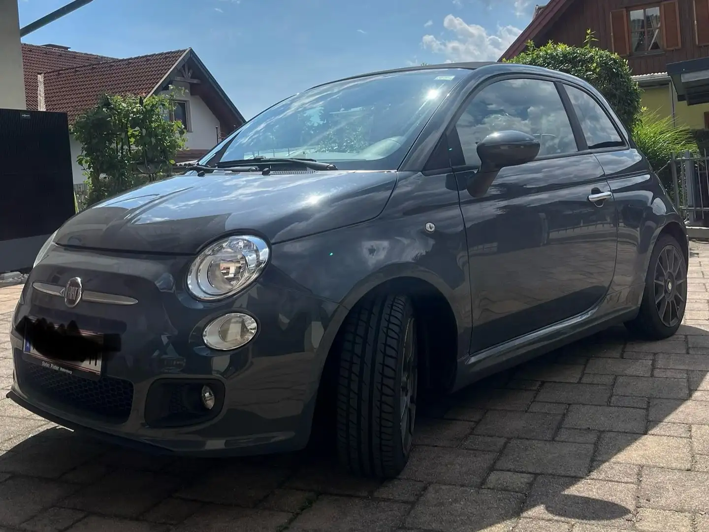 Fiat 500C 500C 0,9 TwinAir Turbo 105 500S S Grau - 2