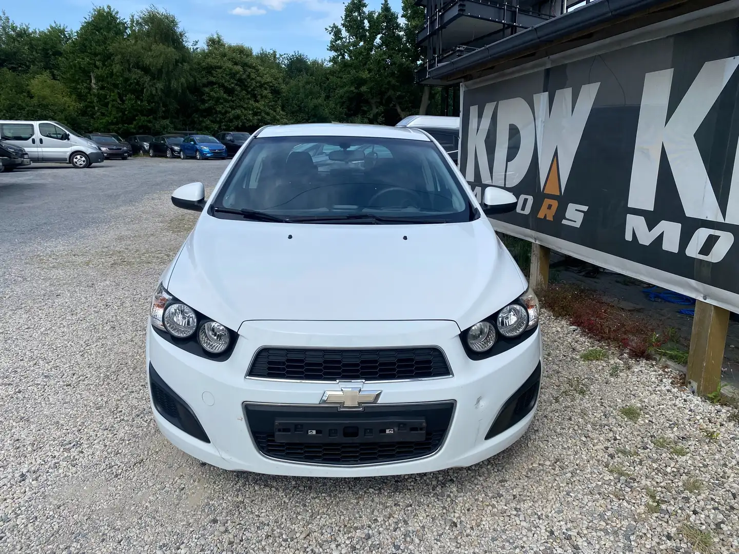 Chevrolet Aveo hatchback 1.2i LS Blanc - 2