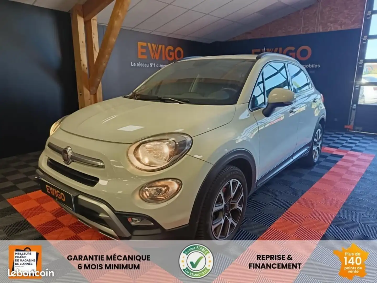 Fiat 500X 1.4 MULTIAIR T 140 CROSS 4X2 Blanc - 1