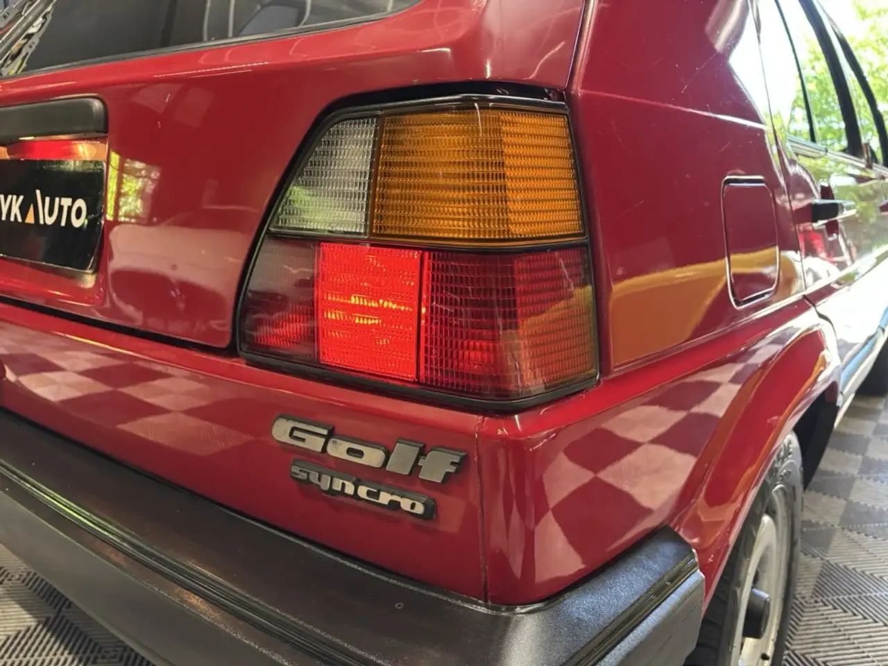 Volkswagen Golf II 5p 1,8 90ch Bvm, Rare version Synchro 4 roues motrices, foto 8