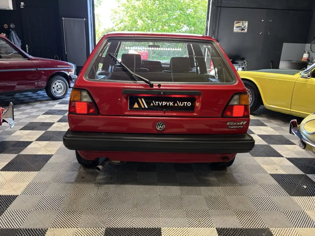 Volkswagen Golf II 5p 1,8 90ch Bvm, Rare version Synchro 4 roues motrices, foto 9