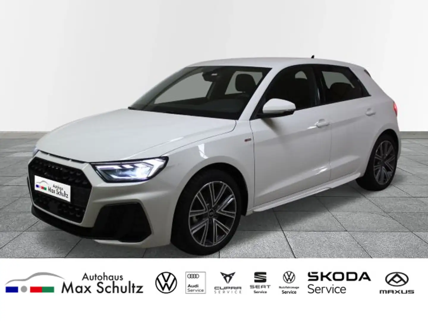 Audi A1 30 TFSI S line LED+DAB+SHZ+17 Zoll Wit - 1