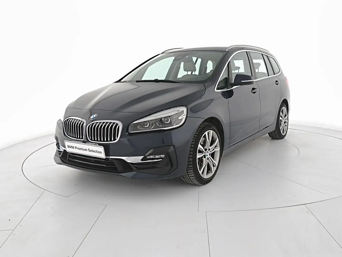 BMW 220 220d xDrive Gran Tourer Luxury 7 Posti Bleu - 1