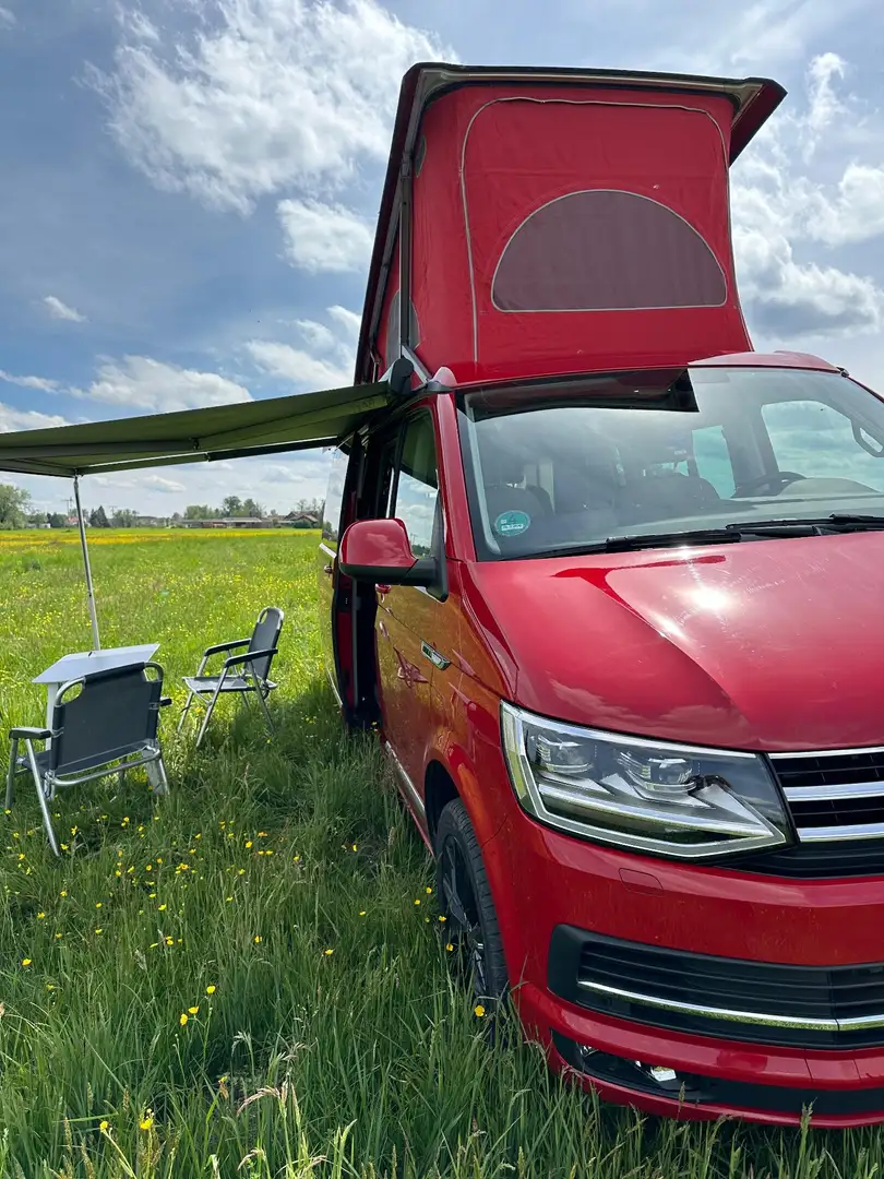 Volkswagen T6 California California Ocean Red Červená - 2