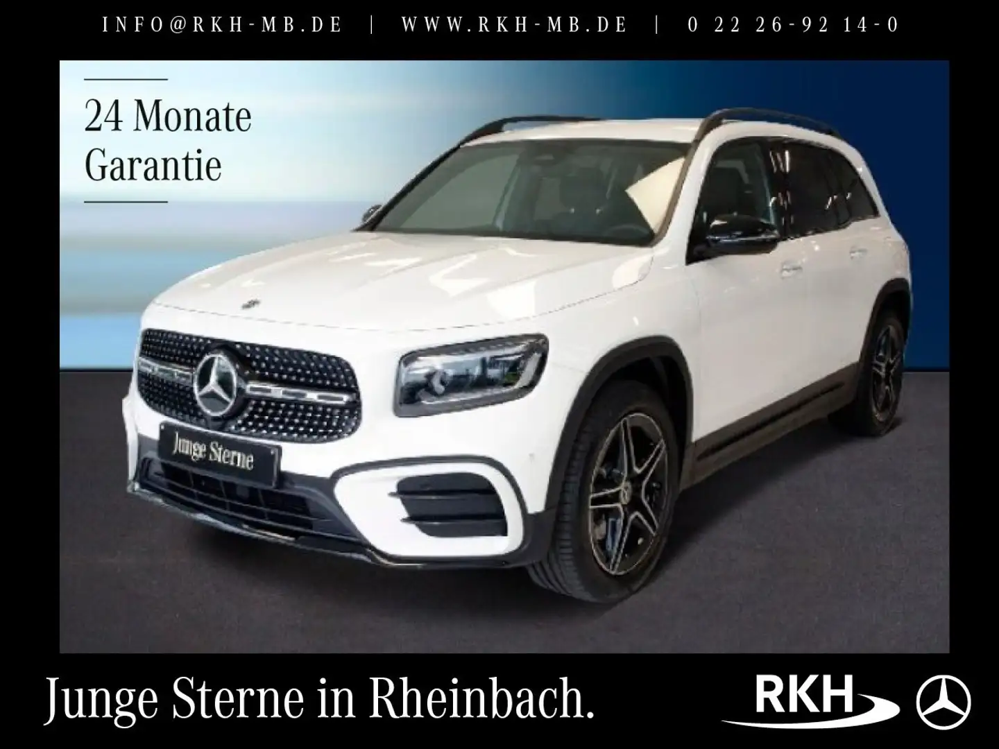 Mercedes-Benz GLB 200 GLB 200 AMG Line Night/Navi/Kamera/Totw./LED Klima Weiß - 1