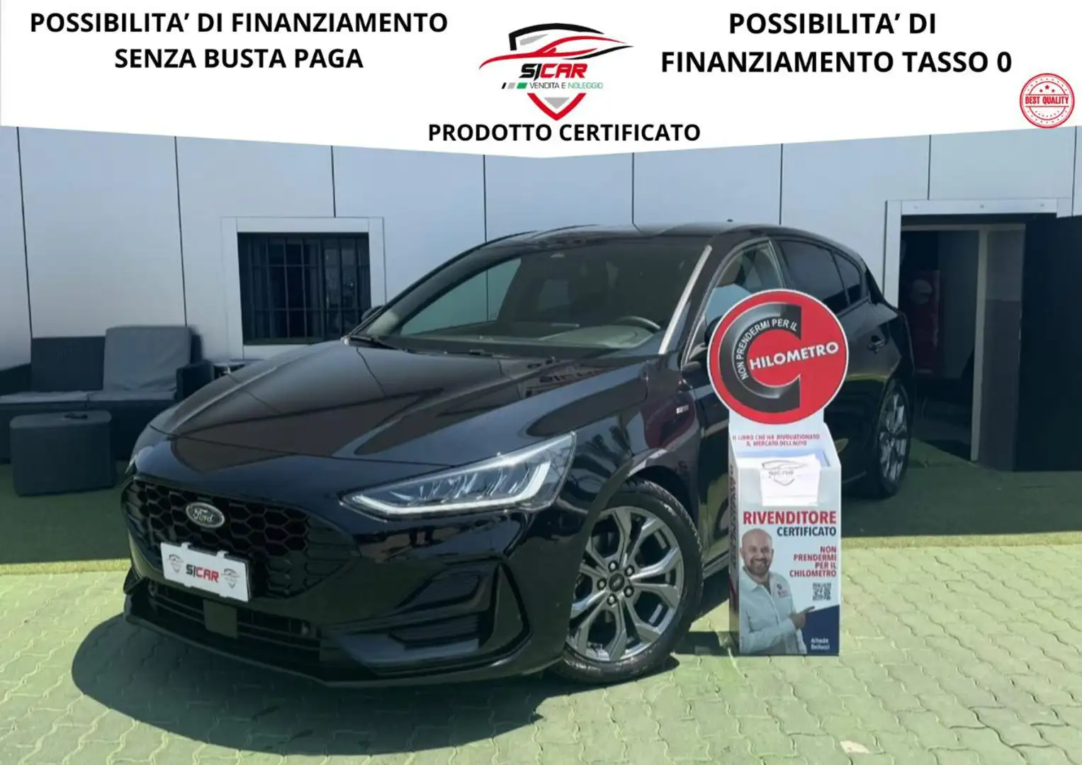 Ford Focus 1.5 EcoBlue 115 CV automatico 5p. ST-Line Nero - 1