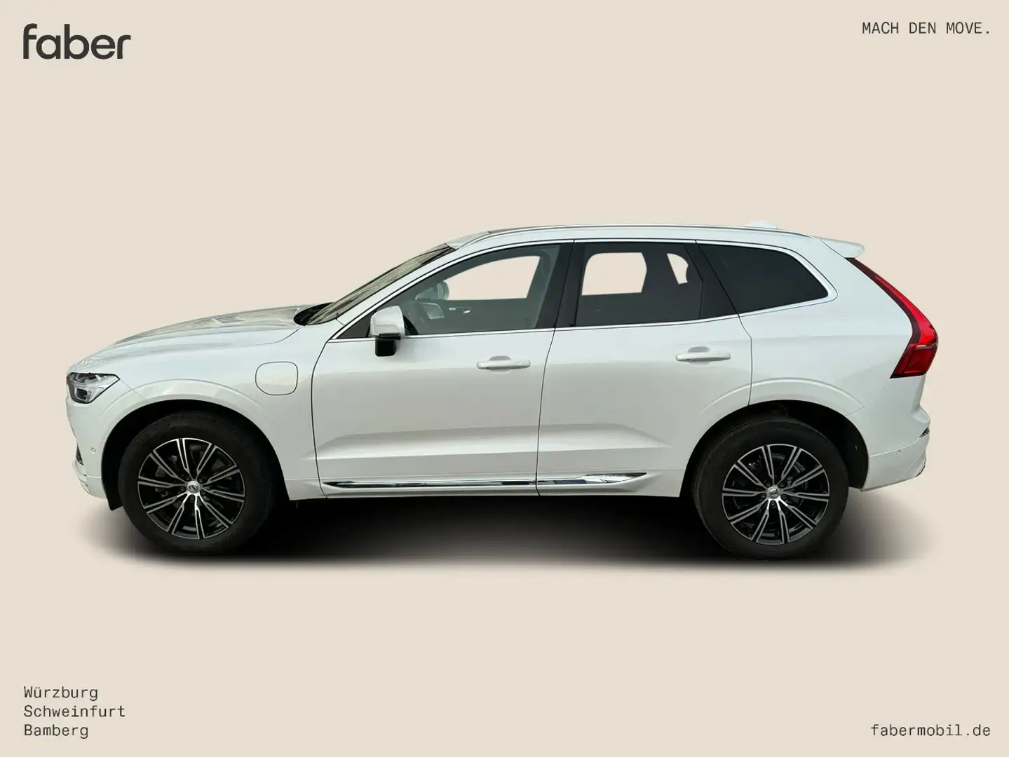 Volvo XC60 T6 Inscription Plug-In Hybrid AWD Weiß - 1