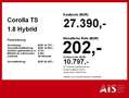 Toyota Corolla TS 1.8 Hybrid Team D CloudNavi*el.Heckkla Grau - thumbnail 5