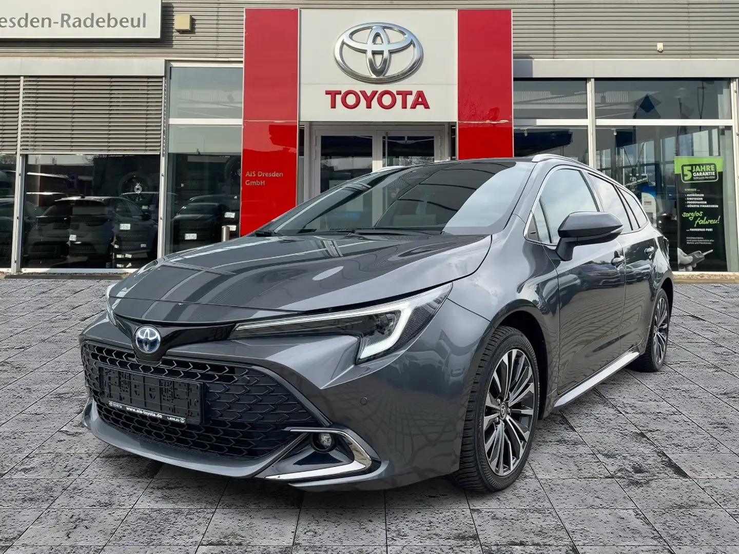 Toyota Corolla TS 1.8 Hybrid Team D CloudNavi*el.Heckkla Grau - 2