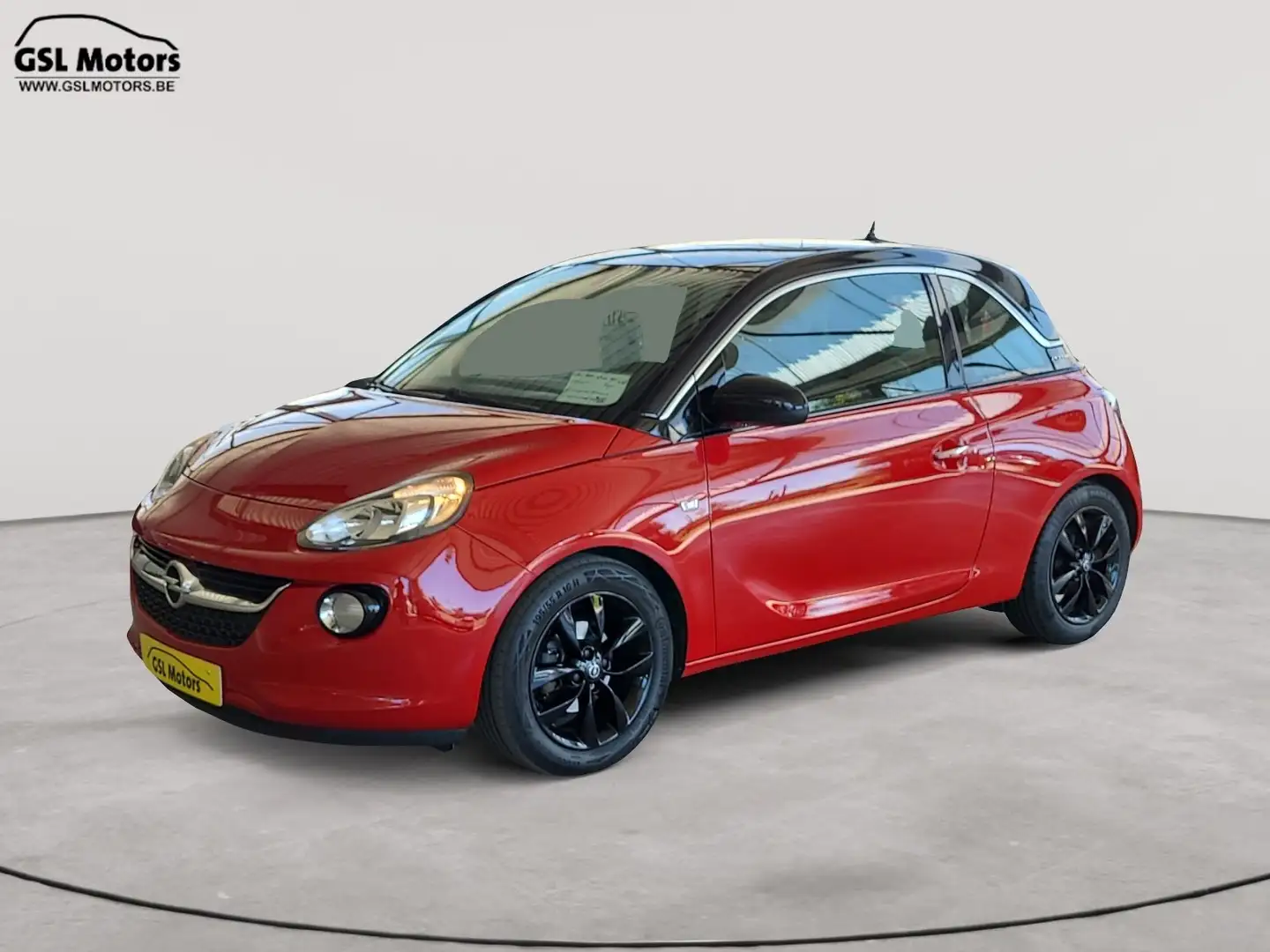 Opel Adam 1200cc-70cv 10/18 -rouge- airco/ GPS/ cruise Rouge - 1