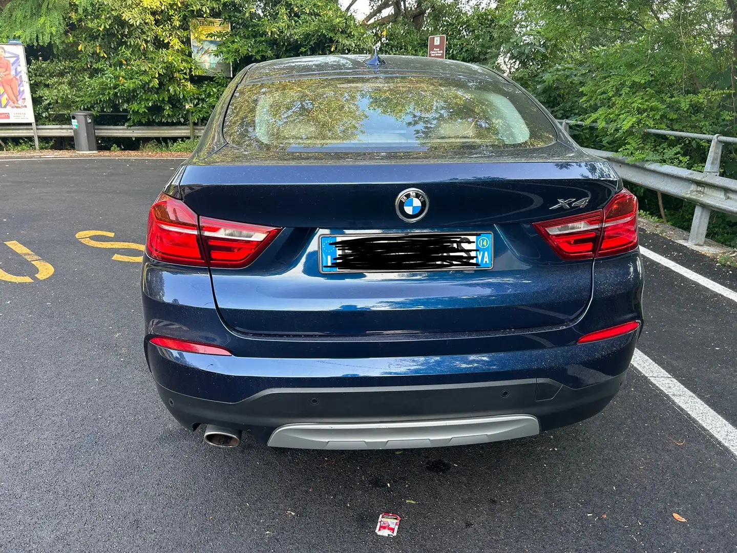 BMW X4 X4 xdrive20d xLine auto Blauw - 2