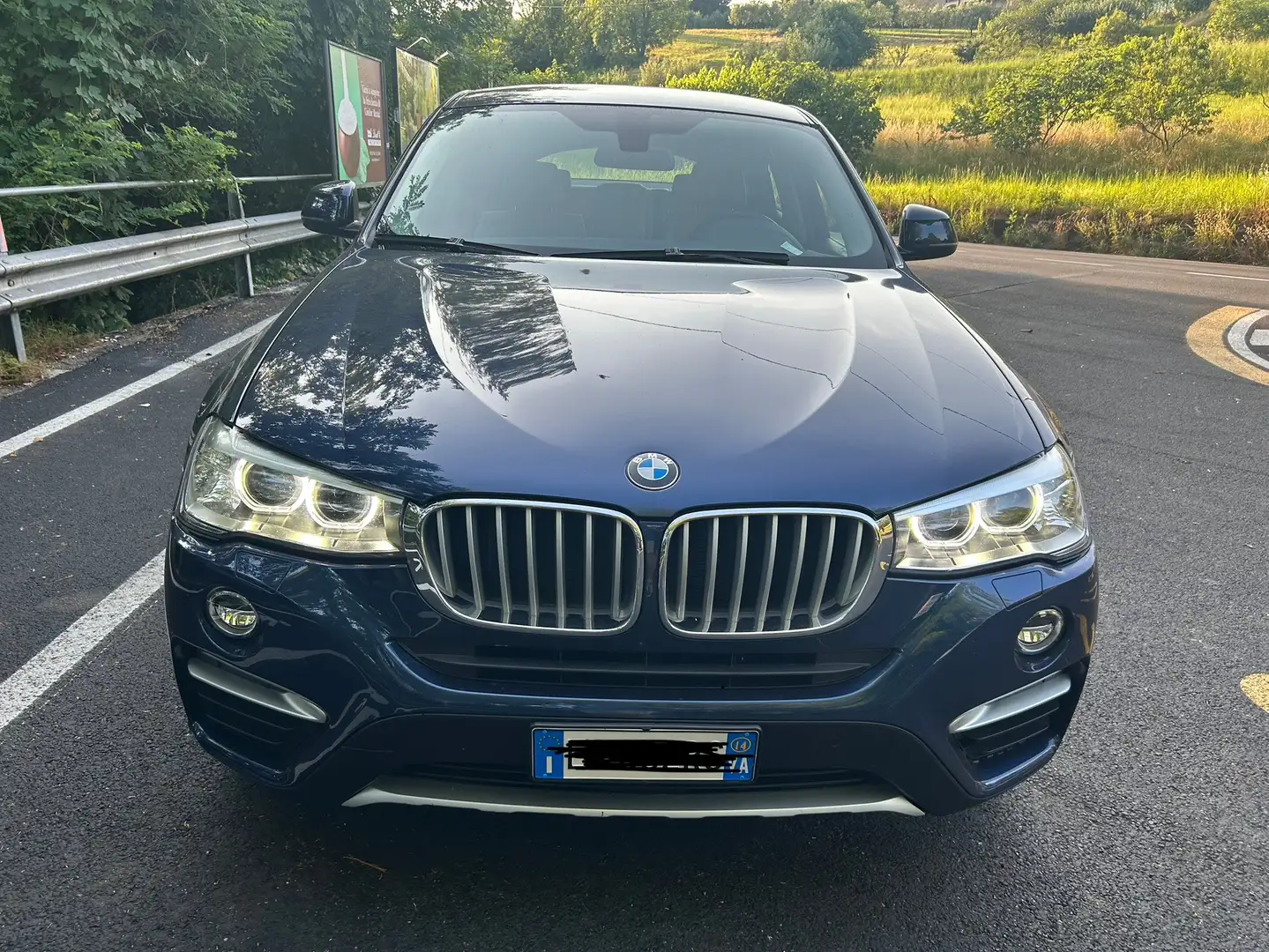 BMW X4 X4 xdrive20d xLine auto Blauw - 1