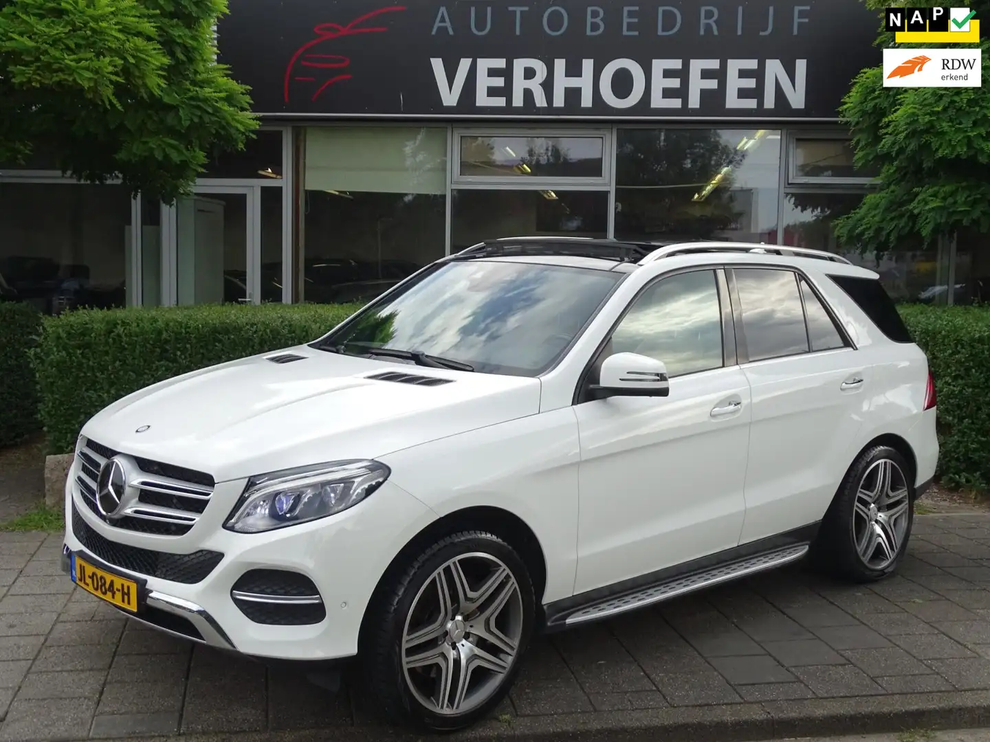 Mercedes-Benz GLE 500 e 4MATIC - FULL OPTION - PANORAMADAK - STOEL VERW Weiß - 1