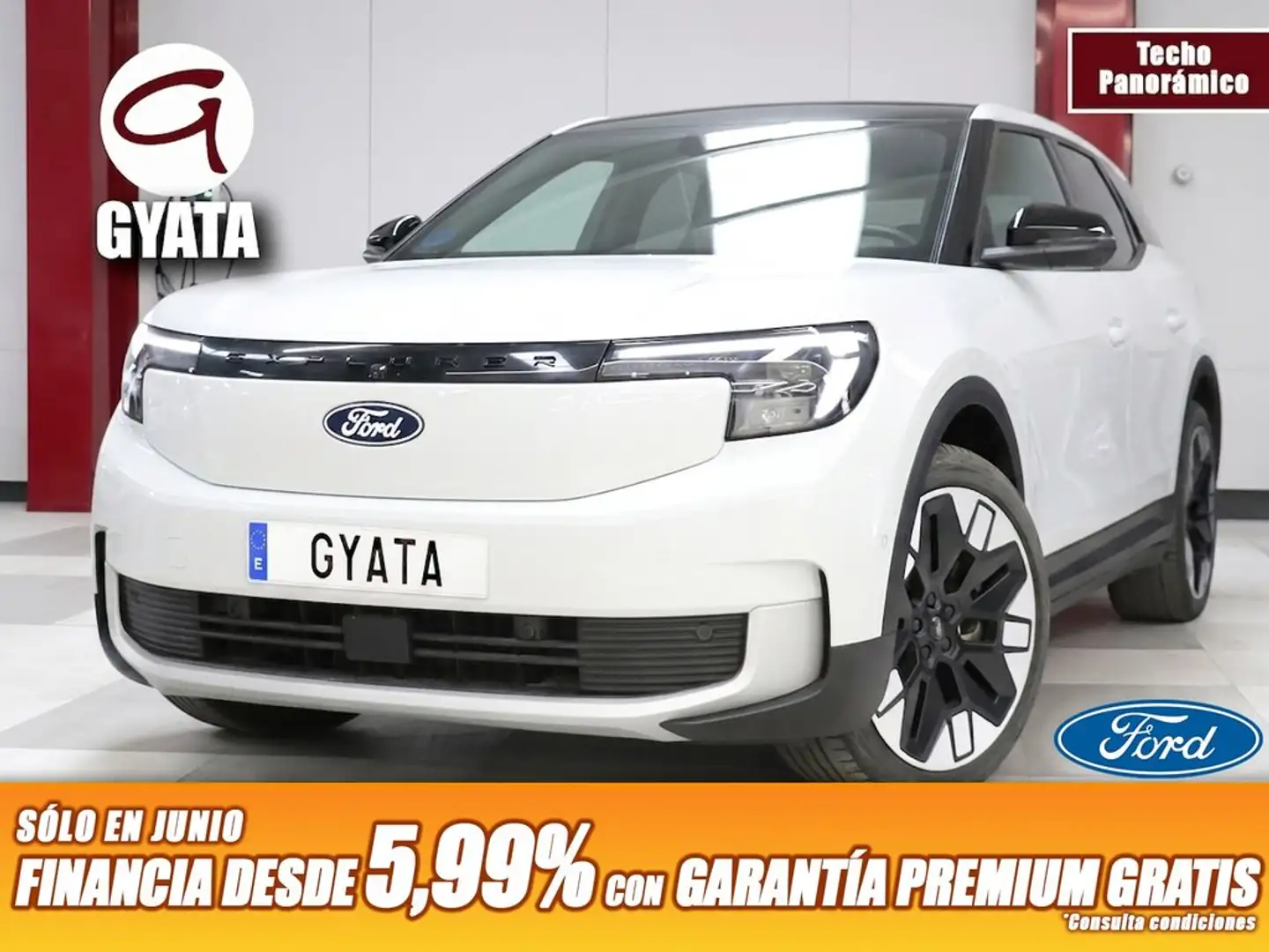 Ford Explorer RWD Rango Extendido Premium 77kWh Blanco - 1