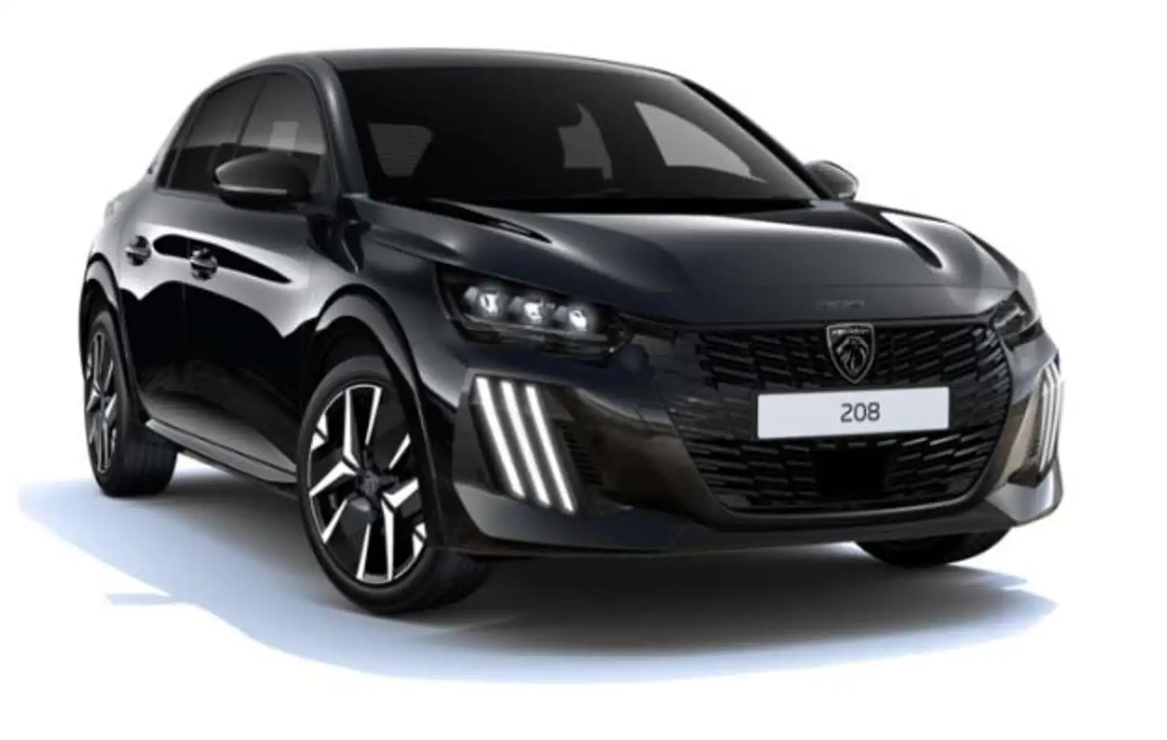 Peugeot 208 GT HYBRID 136 e-DSC6 **VFW-AKTION** Schwarz Schwarz - 1