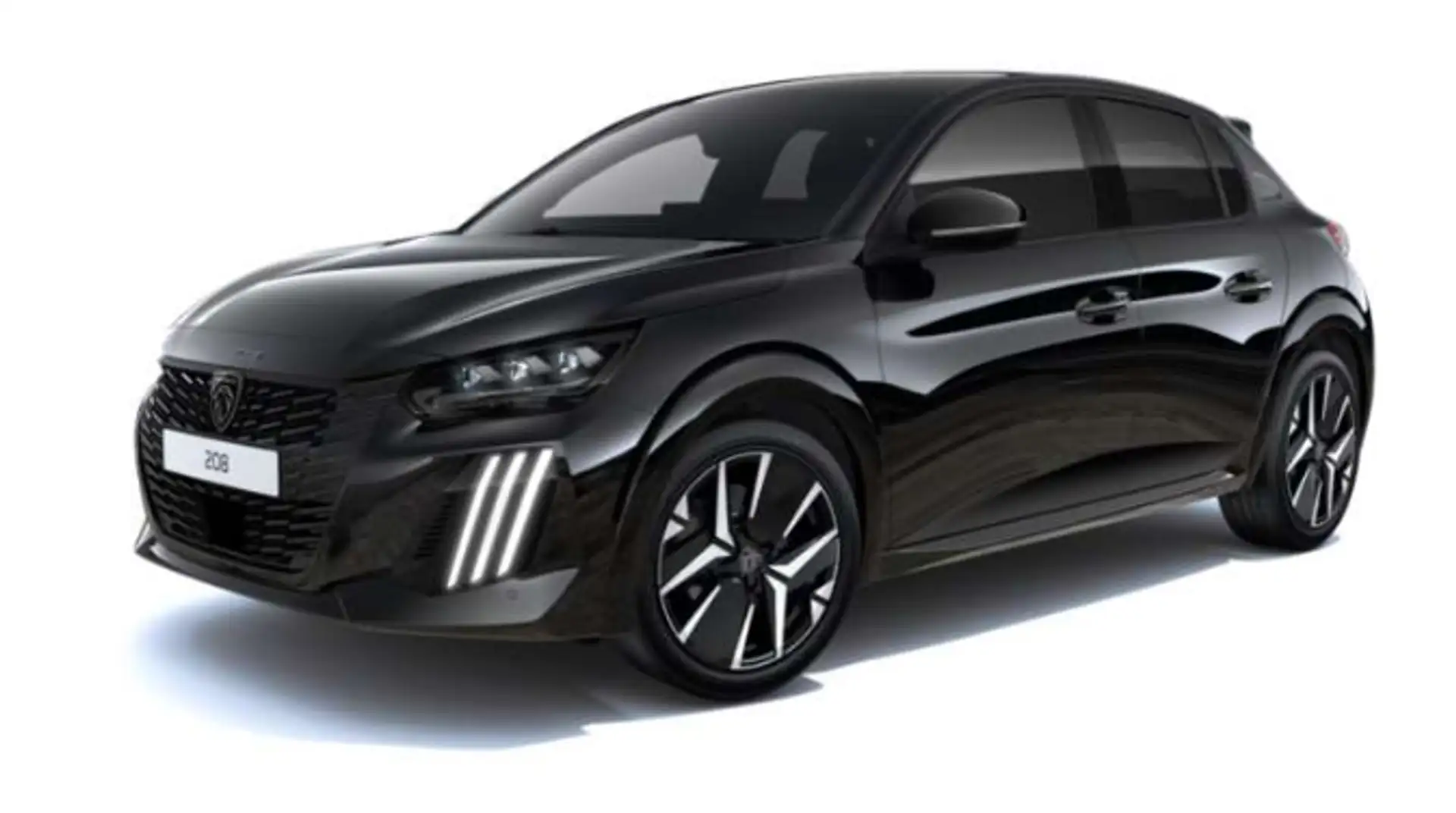Peugeot 208 GT HYBRID 136 e-DSC6 **VFW-AKTION** Schwarz Schwarz - 2