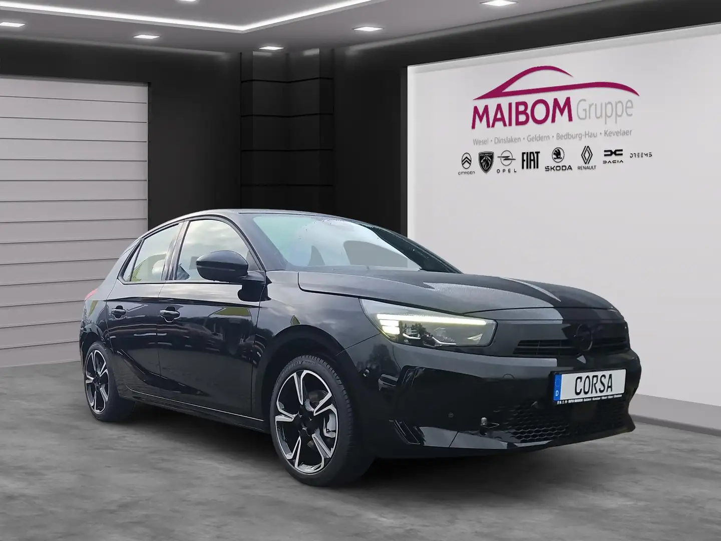 Opel Corsa F GS AUTOMATIK // RFK//SHZG// Schwarz - 2