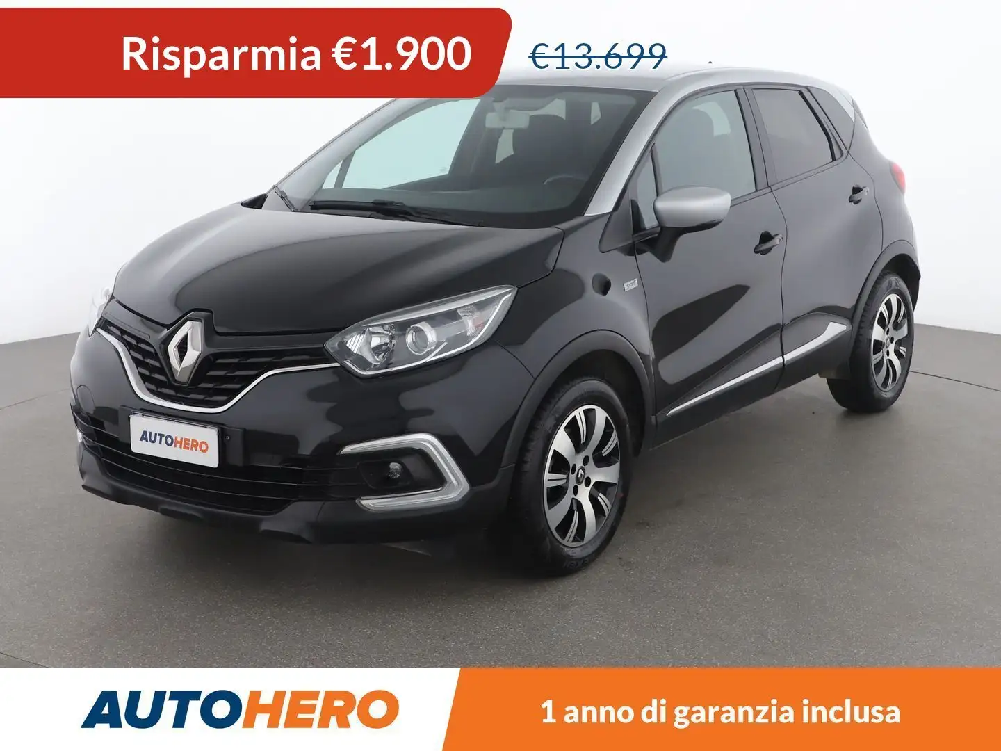 Renault Captur 1.5 dCi Sport Edition 90 CV Zwart - 1