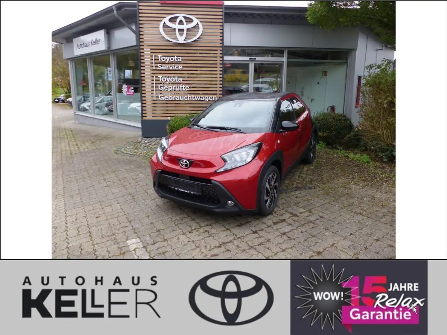 Toyota Aygo X S-CVT Teamplayer Rosso - 1