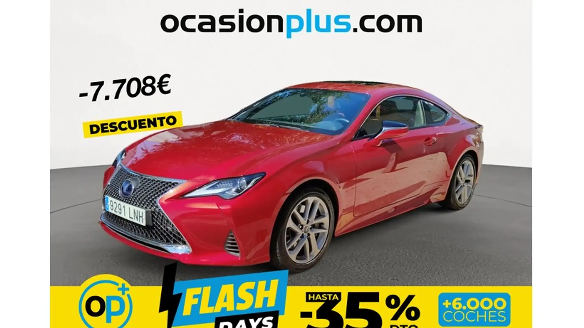 Lexus RC 300h Executive Rot - 1