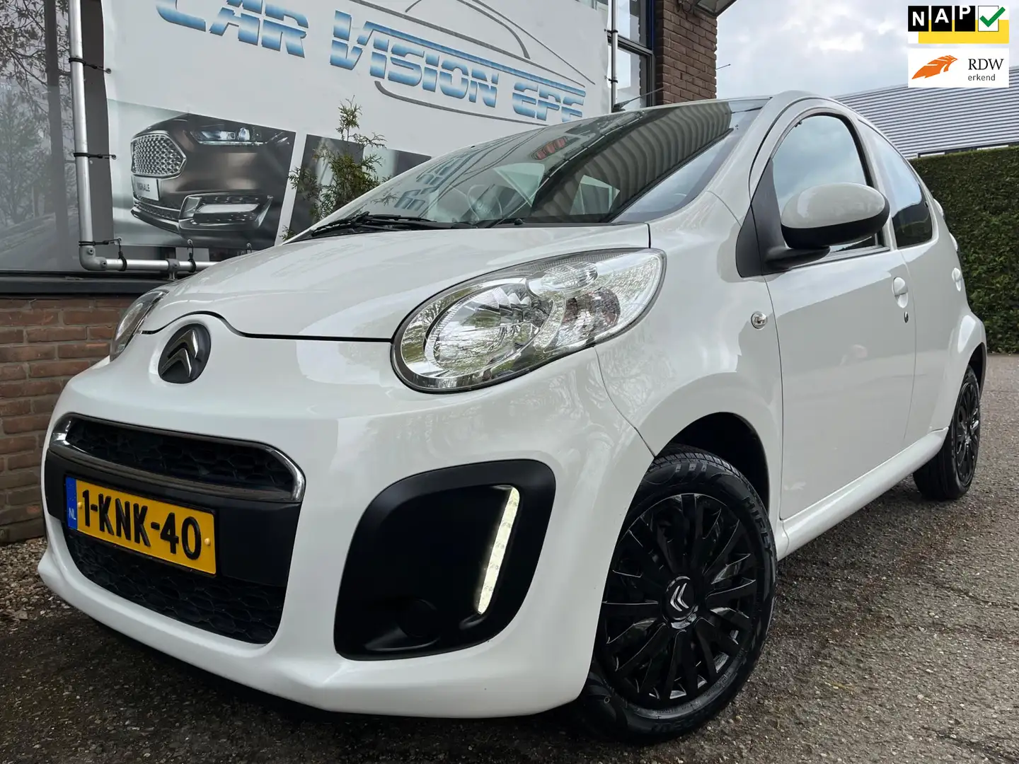 Citroen C1 1.0 Collection|Airco|Led|Elec-pakket|5-drs| Blanco - 1