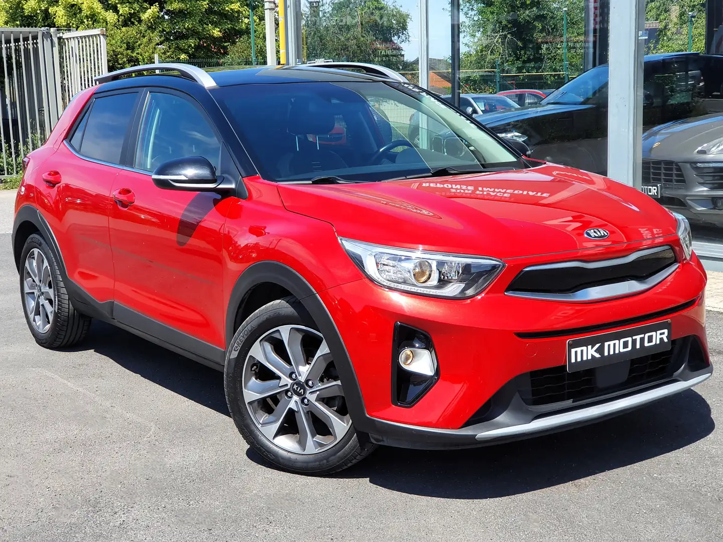 Kia Stonic 🟢1.0 ESSENCE 120CV - CAMERA - GPS - FULL CARNET Rouge - 1