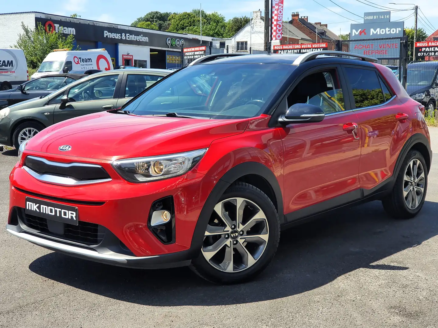 Kia Stonic 🟢1.0 ESSENCE 120CV - CAMERA - GPS - FULL CARNET Rouge - 2
