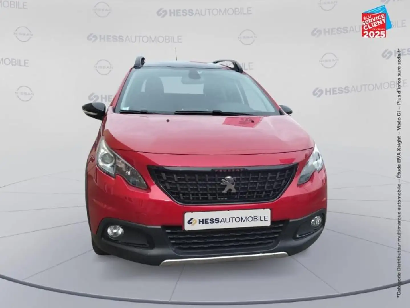 Peugeot 2008 1.2 PureTech 110ch E6.c GT Line S\u0026S EAT6 Rouge - 2