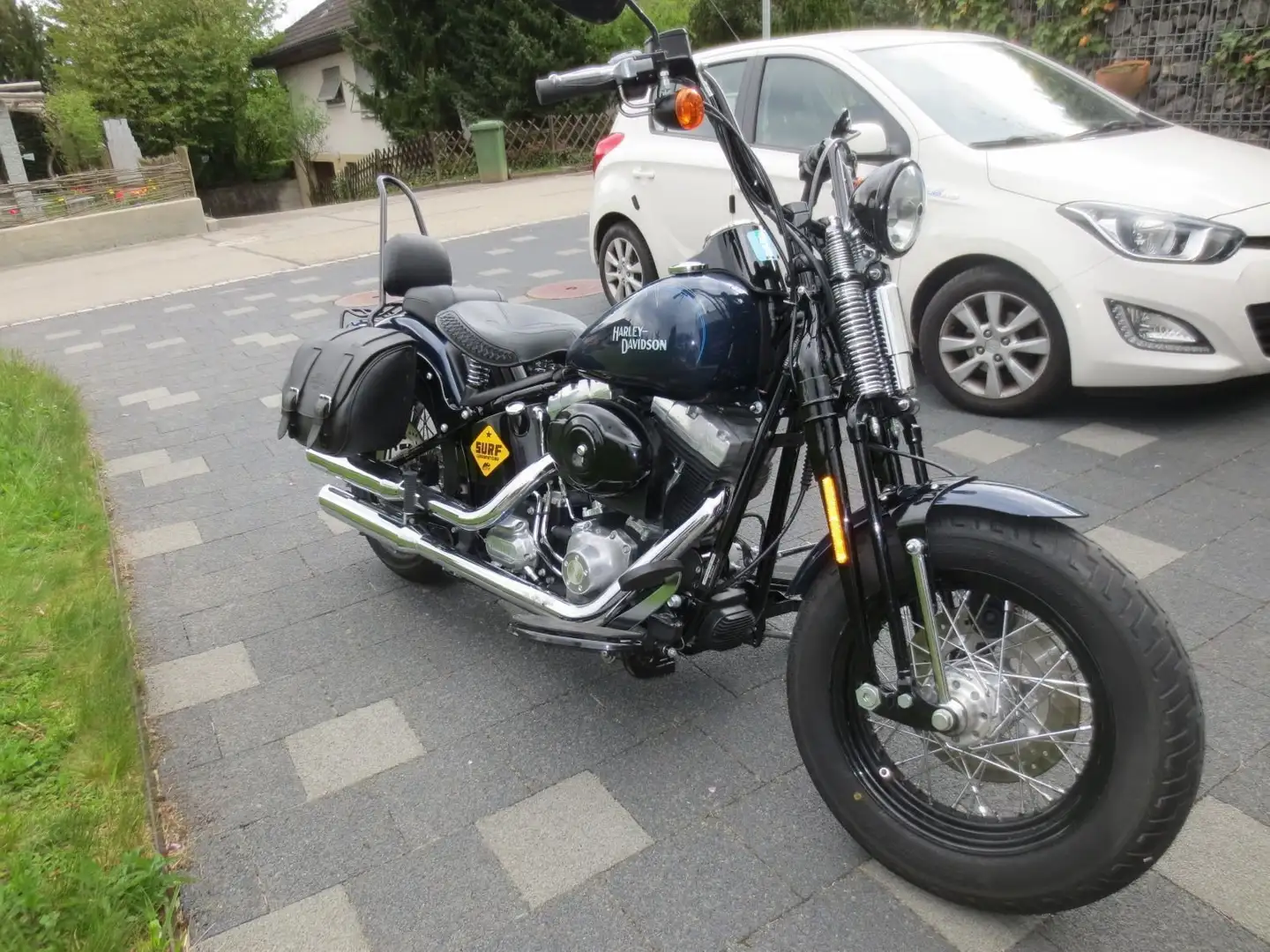 Harley-Davidson Softail Cross Bones plava - 2