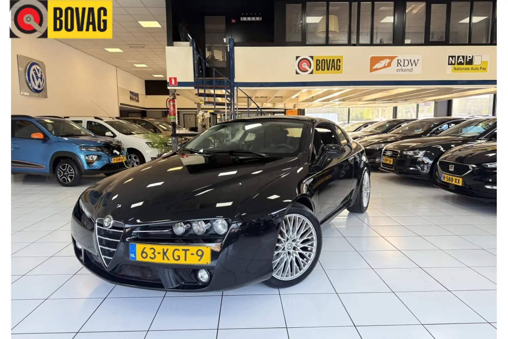 Alfa Romeo Brera 2.2 JTS SkyWindow Bovag Garantie Schwarz - 1