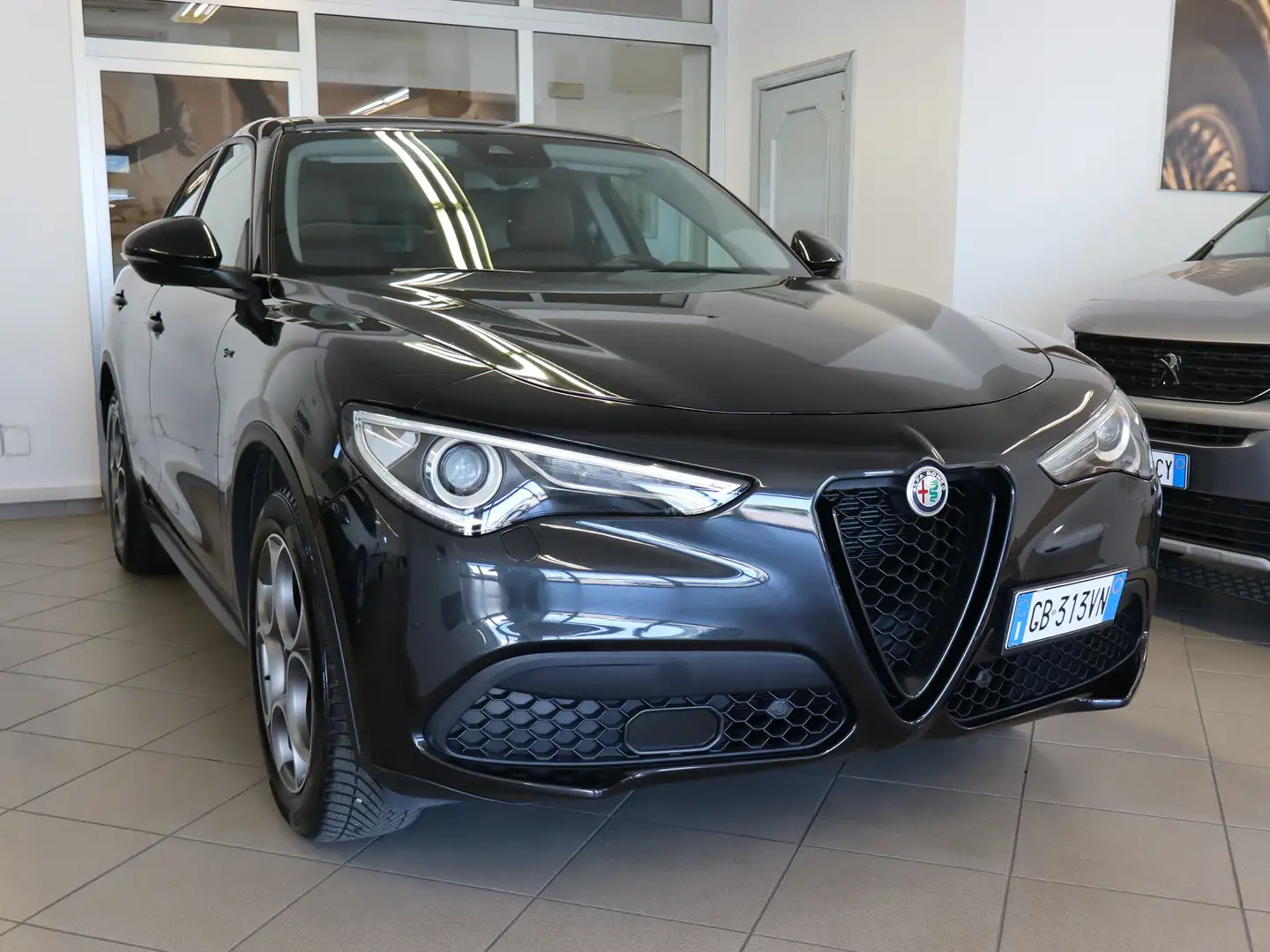 Alfa Romeo Stelvio 2.2 T 190 CV Q4 SPRINT AT8 Nero - 2