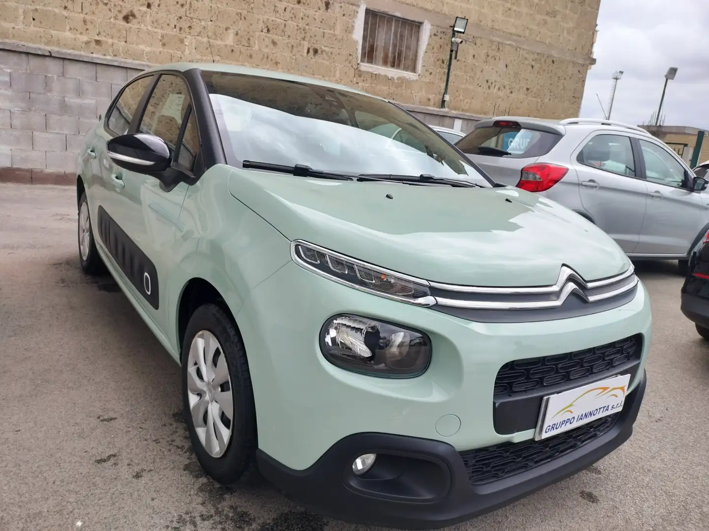 Citroen C3 1.6 bluehdi 75 C.V. KM 101910 NAVIGATORE ANDROID Verde - 2