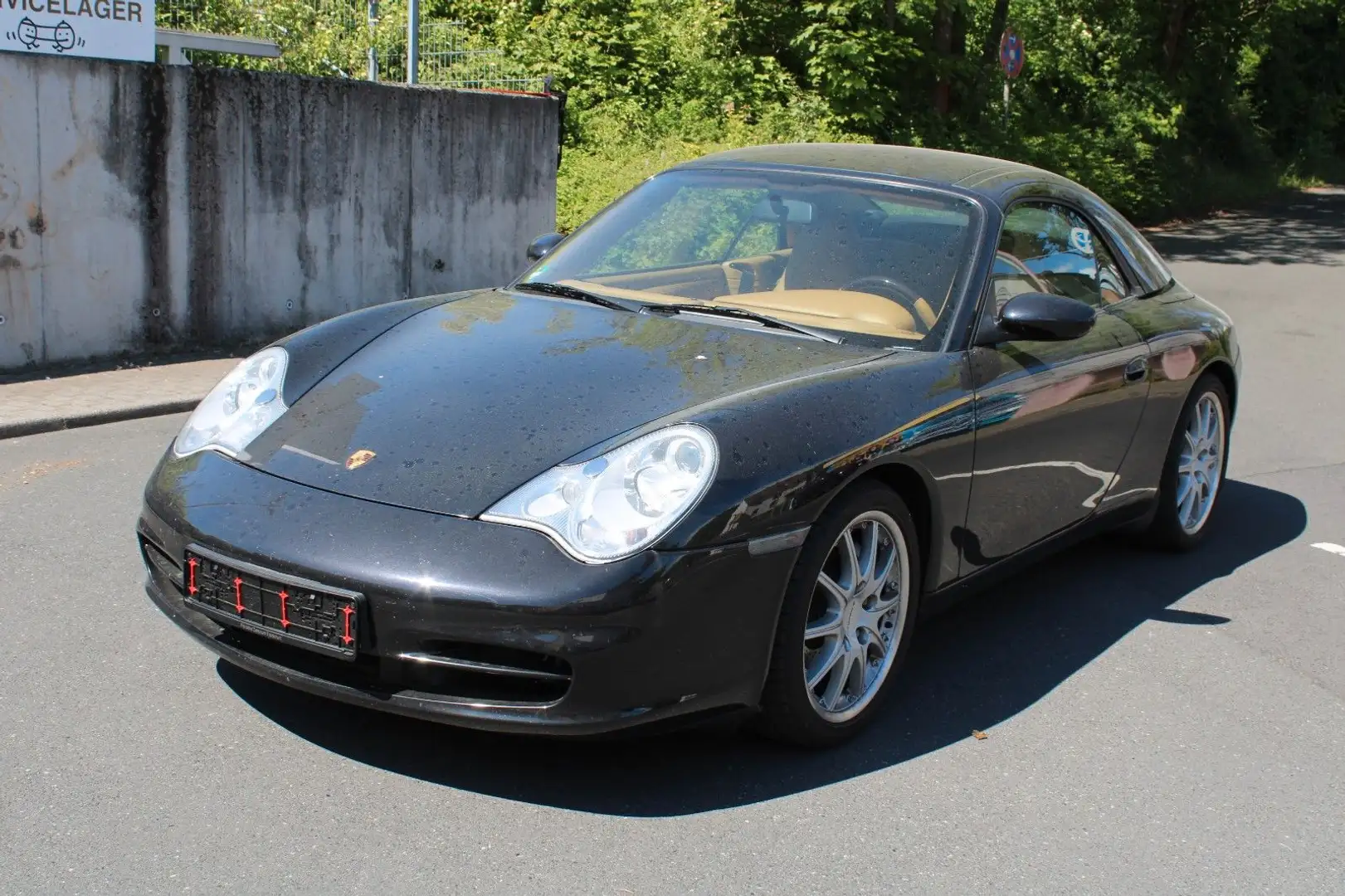Porsche 996 Carrera 4 Cabriolet Automatik Deutschland Černá - 2