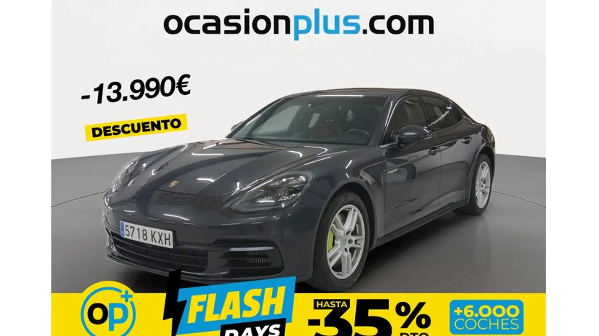 Porsche Panamera 4 e-Hybrid Gris - 1