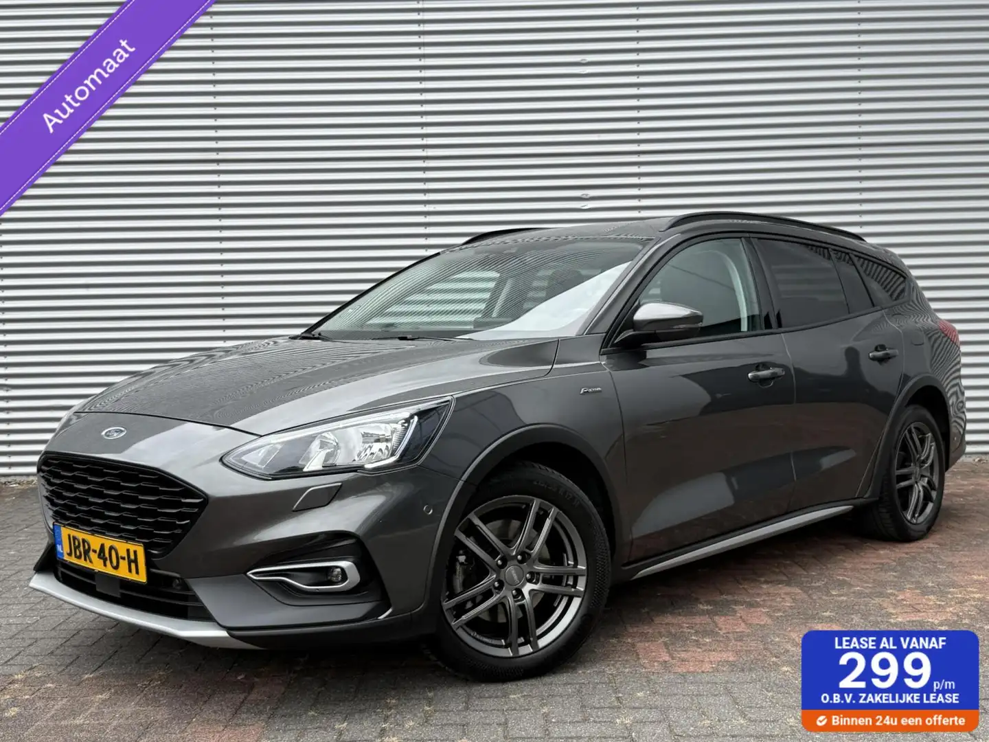 Ford Focus 1.5 EcoB ACTIVE 185 PK AUTOM CARPLAY CRUISE AIRCO Grijs - 1