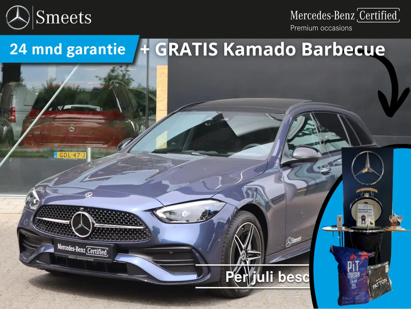 Mercedes-Benz C 300 Estate e Star Edition AMG Line Plus Blu/Azzurro - 1