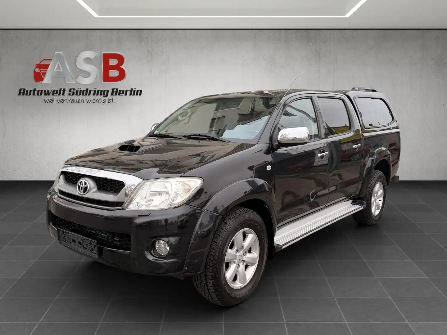 Toyota Hilux DoubleCab Executive 4x4 LEDER*NAVI*Hardtop Schwarz - 1