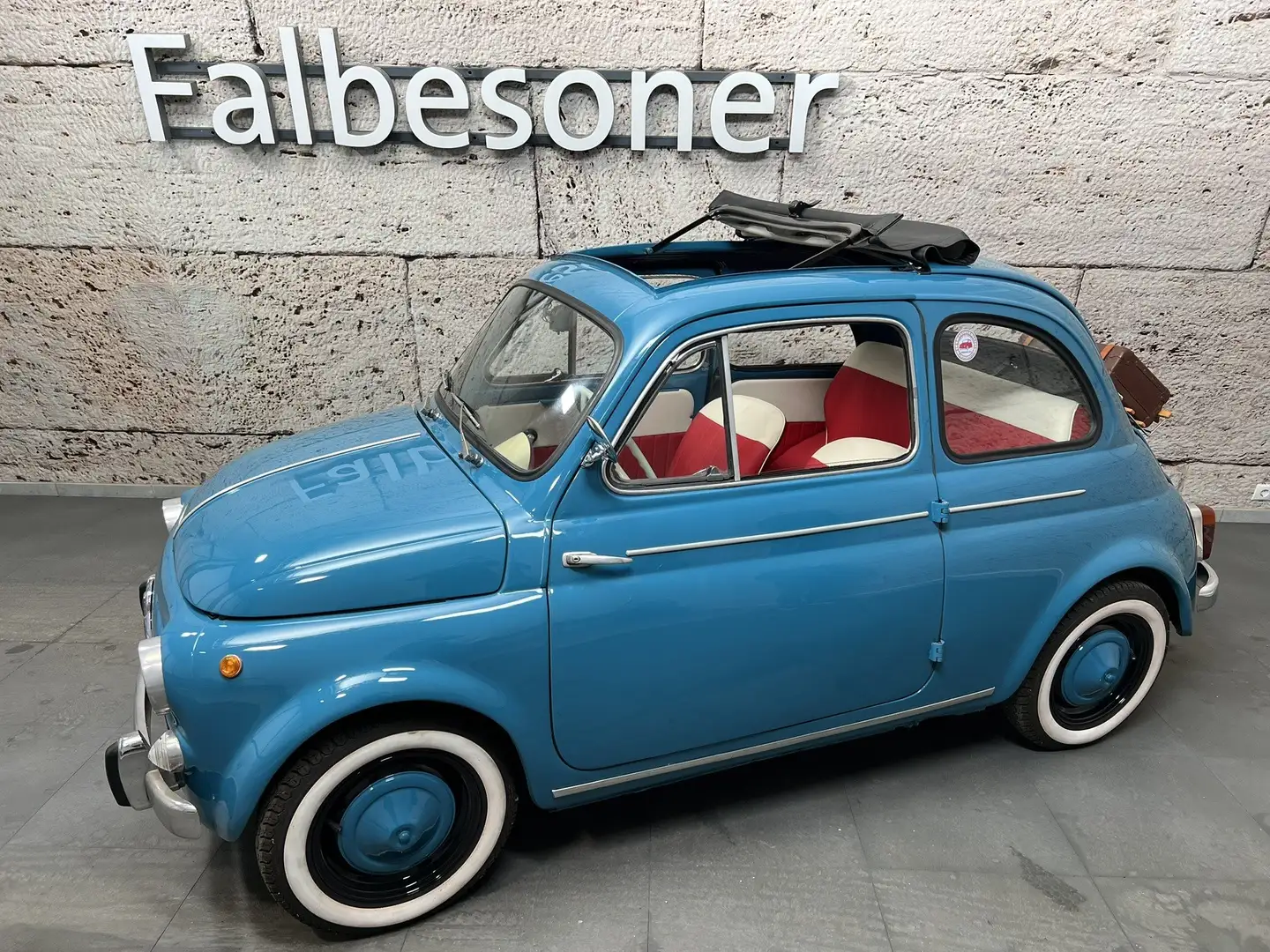 Fiat 500 D "Komplett Restauriert" Albastru - 1