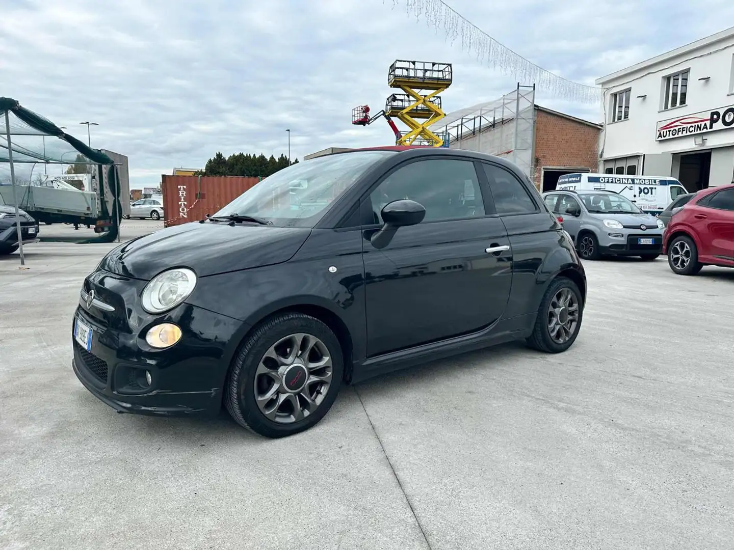 Fiat 500C 0.9 TwinAir Turbo 105 CV OK NEOPATENTATI Nero - 1