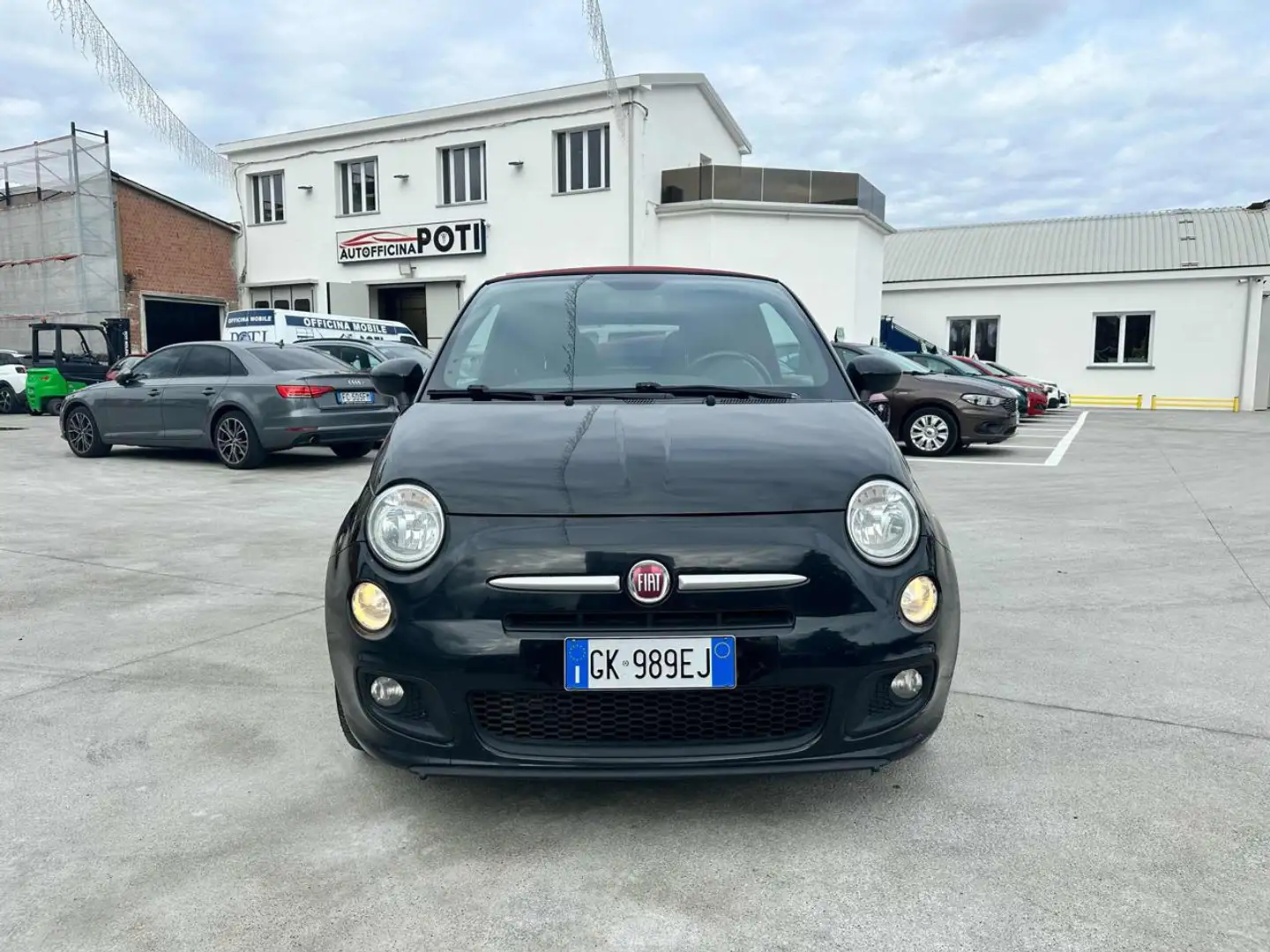 Fiat 500C 0.9 TwinAir Turbo 105 CV OK NEOPATENTATI Nero - 2