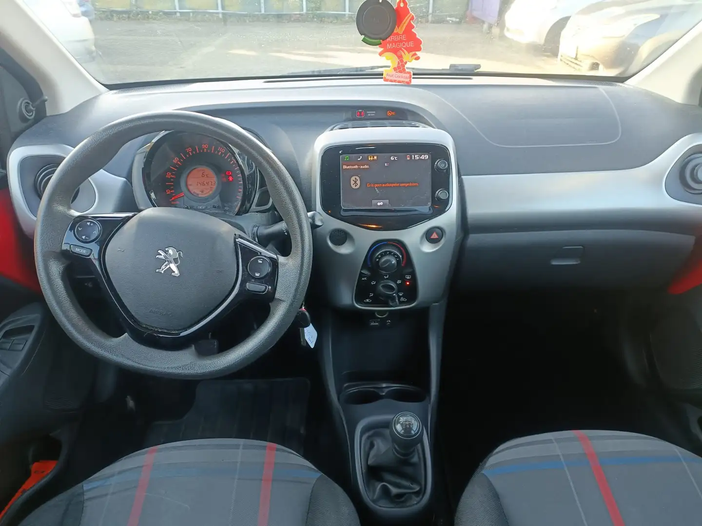 Peugeot 108 1.0 GROOT SCHERM BLUETH/NAP/AIRCO Rood - 2