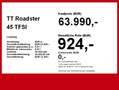 Audi TT Roadster 45 TFSI quattro RKF Leder Sportsitze Black - thumbnail 4