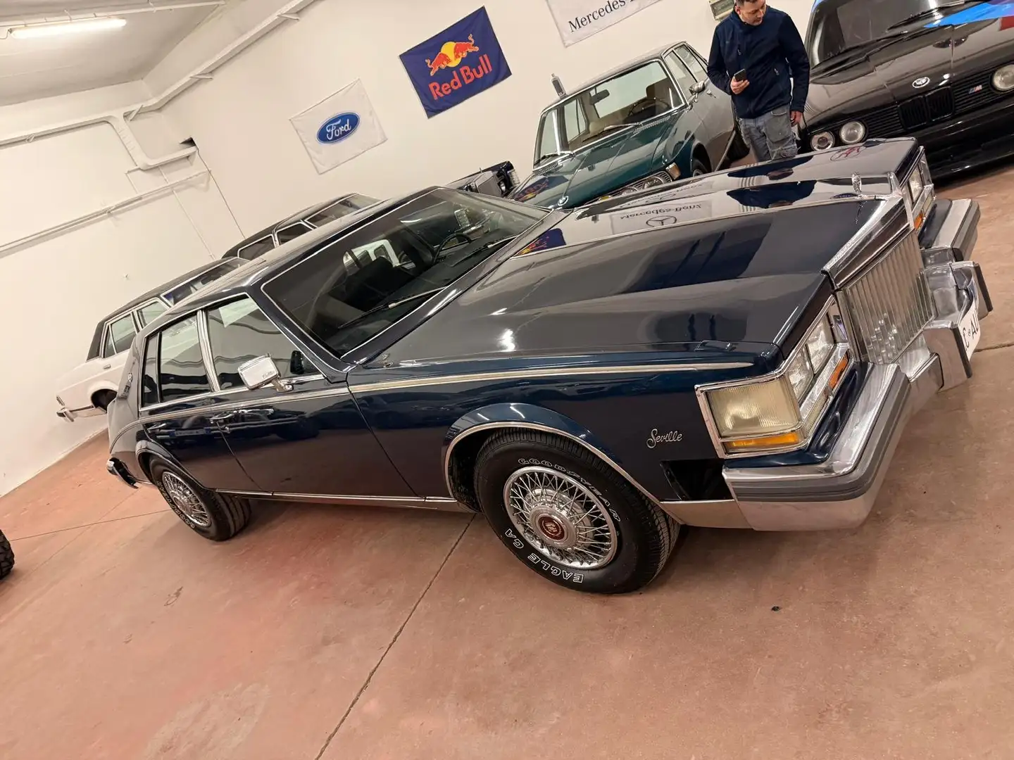 Cadillac Seville long Blau - 1