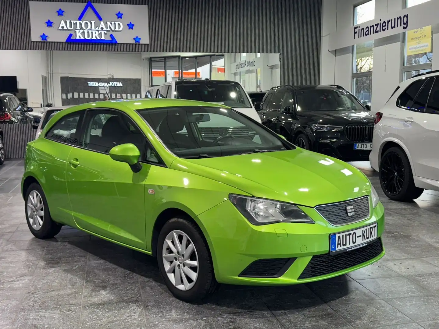 SEAT Ibiza SC 1,2TDI Style*SHZ*KLIMA*TÜV06/26* Grün - 1