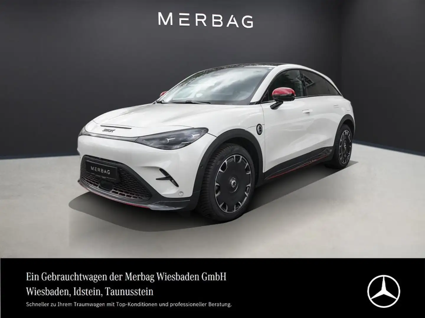 smart #3 25th Anniversary Edition Premium mit BRABUS Optik Weiß - 1