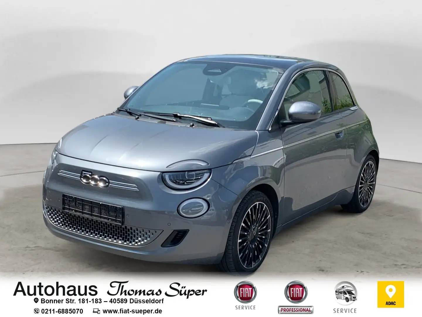 Fiat 500 La Prima KAMERA LED NAVI SHZ Apple Android DAB+ Grau - 1